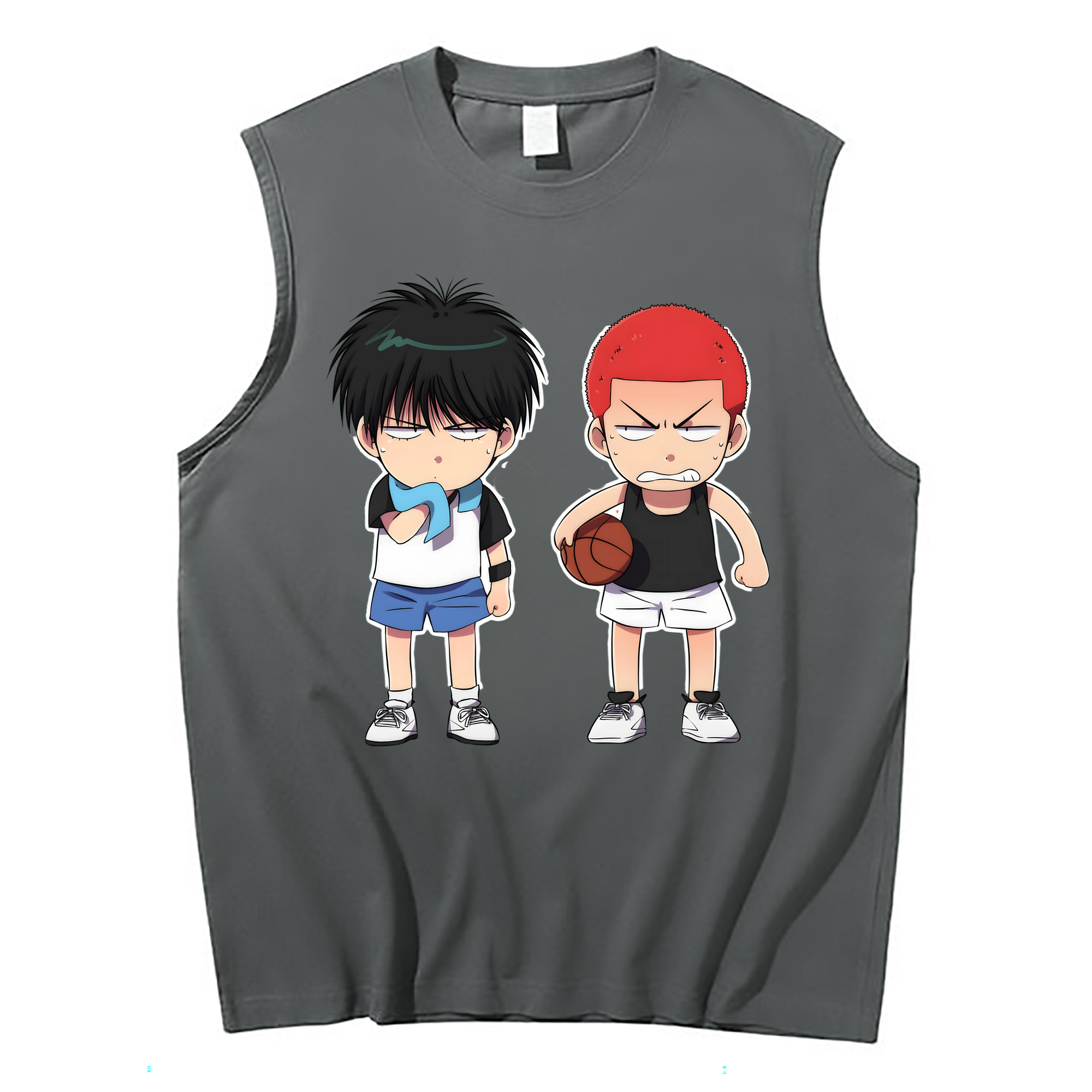 （画像用） SLAM DUNK／スラムダンク コットン100％タンクトップ（フロントプリント）